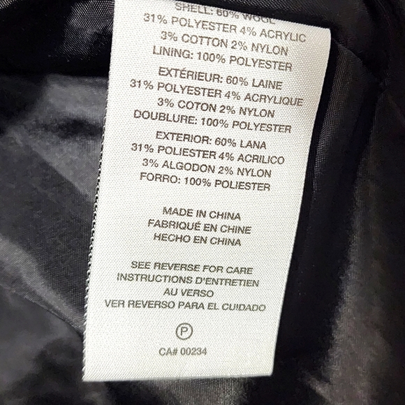 Anne Klein Womens Wool Blend coat - Picture 4 of 5